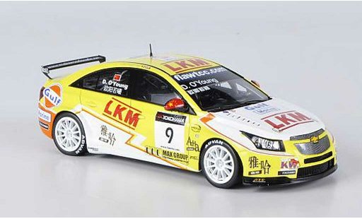 Chevrolet Cruze course 1/43 Spark 2011 1.6T No.9 D.O'Young WTCC GP Macau diecast model cars