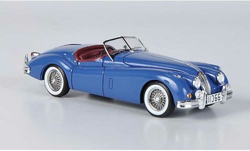 Jaguar XK 140 1/43 Spark Roadster blue 1957 diecast model cars