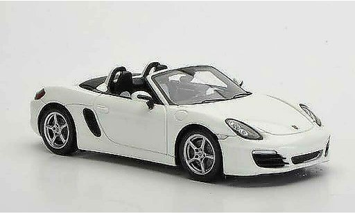 Porsche 718 S 1/43 Spark (981) white 2012 diecast model cars