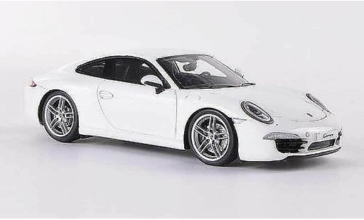 Porsche 911 Carrera 1/43 Spark white 2012 diecast model cars
