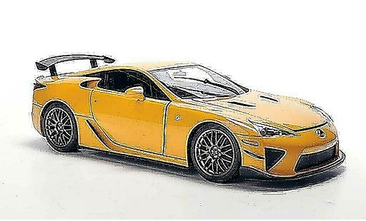 Lexus LFA Nurburgring Package 1/18 Autoart orange 2011 diecast model cars