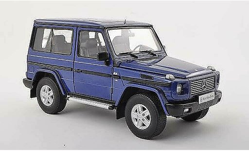 Mercedes Classe G SWB 1/18 Autoart black-blue 1998 diecast model cars