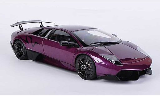 Lamborghini Murcielago LP670 1/18 Autoart SV purple diecast model cars