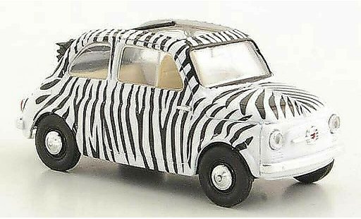 Fiat 500 Nuova 1/43 Brumm ''Zebrata'' 1957 diecast model cars