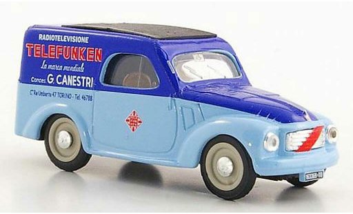 Fiat 500 C 1/43 Brumm Belvedere Telefunken Service 1950 diecast model cars