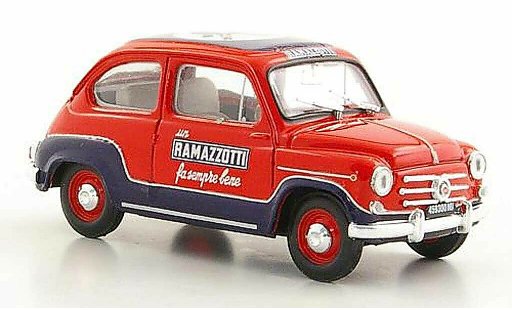 Fiat 600 D 1/43 Brumm Ramazotti 1960 diecast model cars