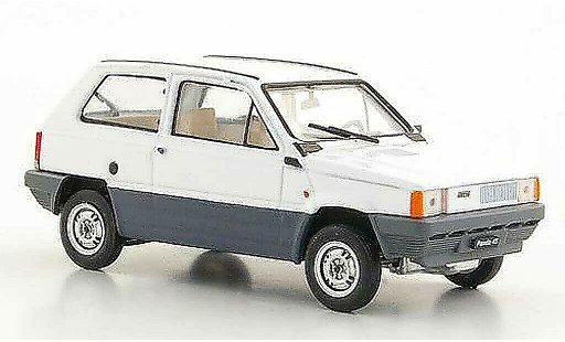 Fiat Panda 45 1/43 Brumm white 1980 diecast model cars