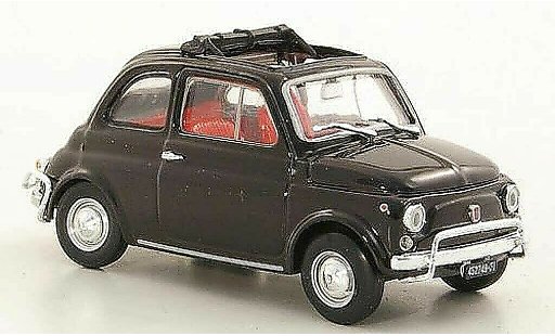 Fiat 500 L 1/43 Brumm brown 1968 diecast model cars
