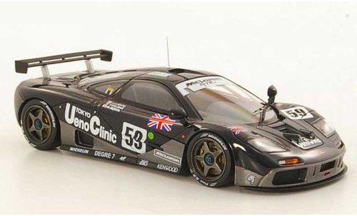 McLaren F1 GTR GTR 1/43 HPI No.59 Ueno Clinic J.J.Lehto / Y.Dalmas / M.Sekiya 24h Le Mans 1995 diecast model cars
