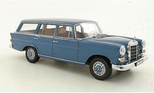 Mercedes 200 Base 1/18 Norev Universal (W110)blue diecast model cars