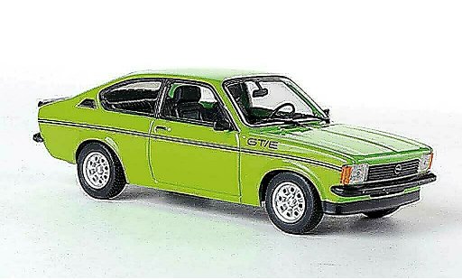Opel Kadett C GT/E 1/43 Minichamps green Sondermodell MCW 1978 diecast model cars
