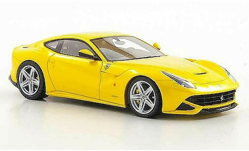 Ferrari F12 Berlinetta 1/43 Look Smart 2 Saloon yellow Autosalon Genf 2012 diecast model cars