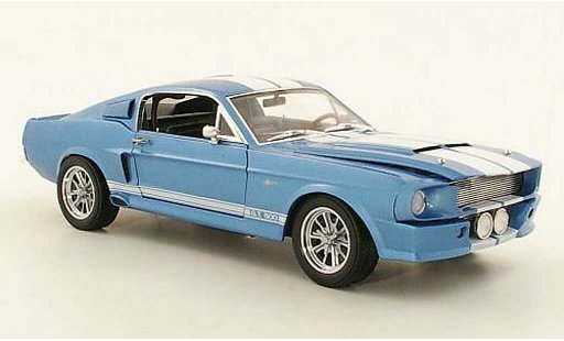 Shelby GT 500 1967 1/18 Shelby Collectibles Super Snake blue/white diecast model cars