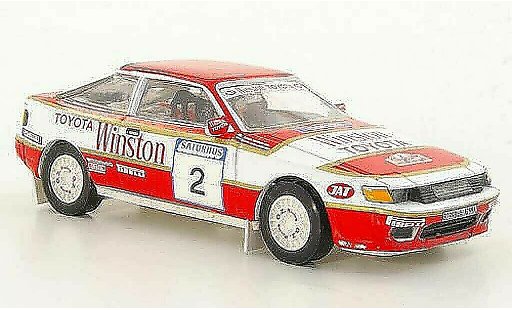 Toyota Celica GT4 1/43 Trofeu No.2 R.Morgan / M.bin Sulayem Rally Saturnus 1991 diecast model cars