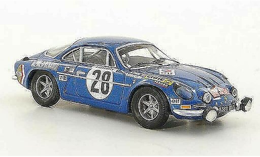 Alpine A110 1600 s 1/43 Trofeu 1600S No.20 O.Andersson / D.Stone Rally Monte Carlo 1971 diecast model cars