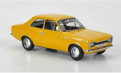 Ford Escort MK1 1/43 Trofeu 1300 GT yellow RHD 1968 diecast model cars
