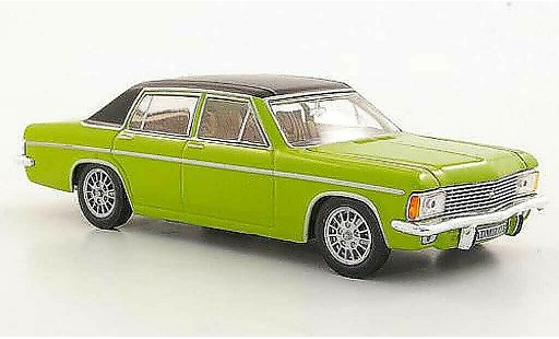 Opel Admiral B 1/43 Hachette green/black (ohne Magazin) 1969 diecast model cars
