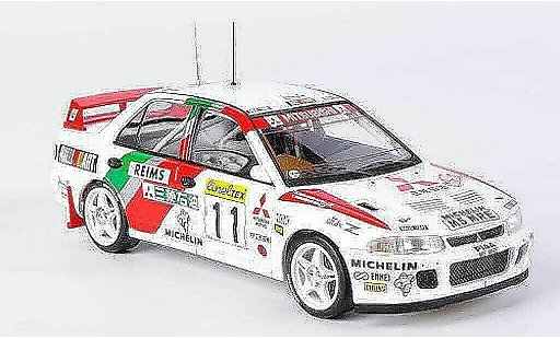 Mitsubishi Lancer Evolution II 1/43 HPI No.11 T.Makinen / S.Harjanne Rally Monte Carlo 1995 diecast model cars