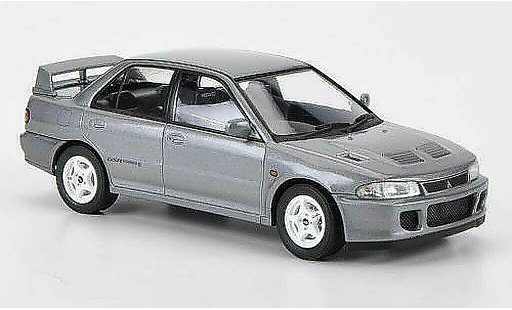Mitsubishi Lancer Evolution II 1/43 HPI GSR grey RHD 1994 diecast model cars