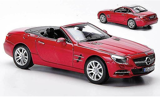 Mercedes Classe SL 500 1/43 Norev (R231) red 2012 diecast model cars