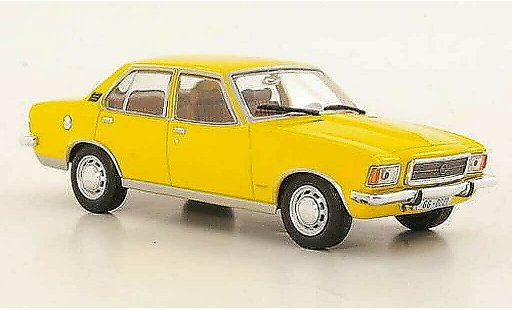 Opel Rekord D 1/43 WhiteBox 2100 Diesel yellow diecast model cars