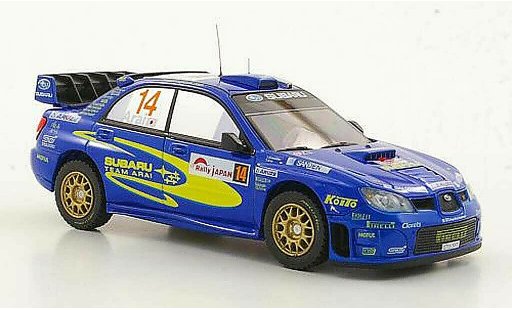 Subaru Impreza WRC 1/43 HPI No.14 Team Arai T.Arai / T.Sircombe Rally Japan 2006 diecast model cars