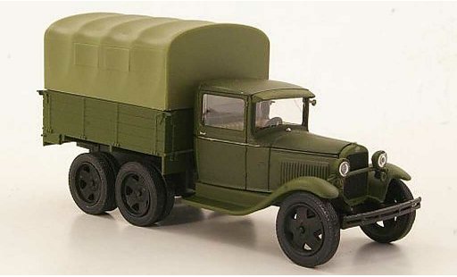 Gaz AAA Base 1/43 Nash Avtoprom matt green avec greener Plane diecast model cars