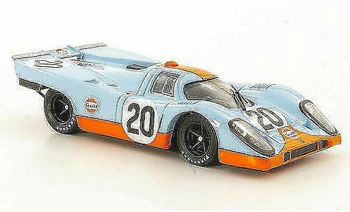Porsche 917 1970 1/43 Brumm No.20 JWA-Gulf Racing Team Siffert / Redman 24h Le Mans diecast model cars