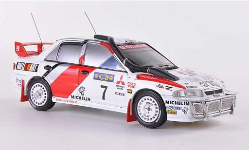Mitsubishi Lancer Evolution III 1/43 HPI No.7 RalliArt T.Makinen / S.Harjanne Safari Rally 1996 diecast model cars