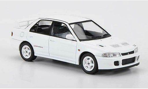 Mitsubishi Lancer Evolution II 1/43 HPI GSR white RHD 1994 diecast model cars