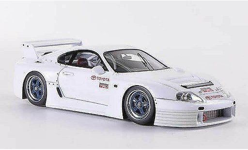 Toyota Supra GT LM 1/43 HPI white N.Nagasaka Testfahrzeug Fuji 1996 diecast model cars