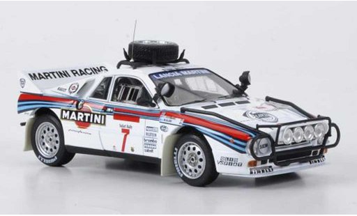 Lancia 037 Rally 1/43 HPI No.7 Martini Alen/Kivimaki Safari 1984 diecast model cars