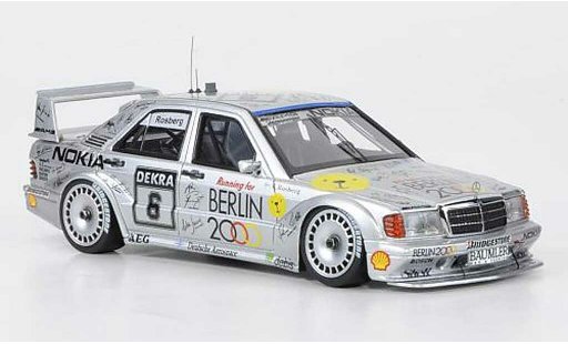 Mercedes 190 DTM 1/43 HPI 2.5-16 Evo II No.6 Berlin 2000 K.Rosberg 1992 diecast model cars