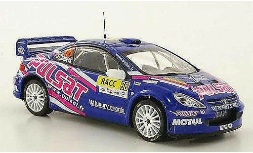 Peugeot 307 WRC 1/43 Hachette No.66 Pulsat D.Snobeck / G.Mondesir Rally Catalunya 2009 diecast model cars