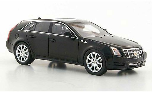 Cadillac CTS Station Wagon 1/43 Luxury Collectibles black 2011 diecast model cars