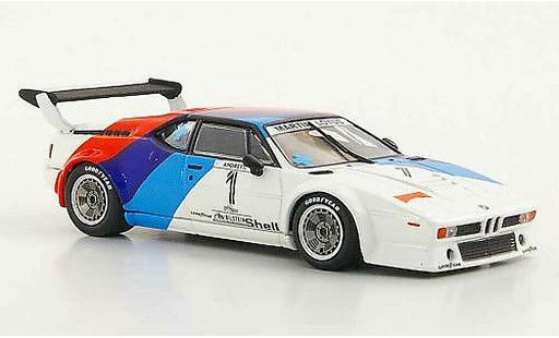 Bmw M1 1979 1/43 Minichamps No.1 M.Andretti diecast model cars