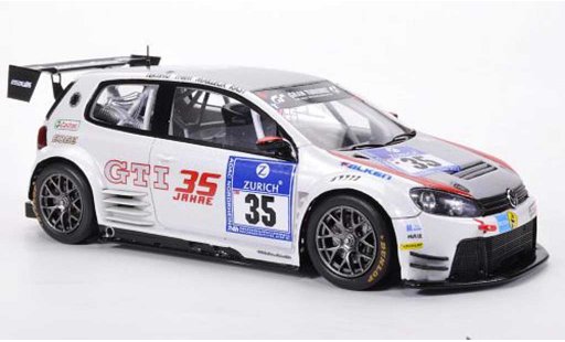 Volkswagen Golf Base 1/43 Spark 24 No.35 Terting / Thiim / Mailleux / Rast 24h ADAC Nurburgring 2011 diecast model cars
