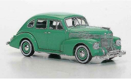 Opel Kapitan Vorkrieg 1/43 Hachette green (ohne Magazin) 1938 diecast model cars