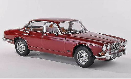 Jaguar XJ6 6 1/18 Paragon Series 1 2.8 black-red RHD 1971 diecast model cars