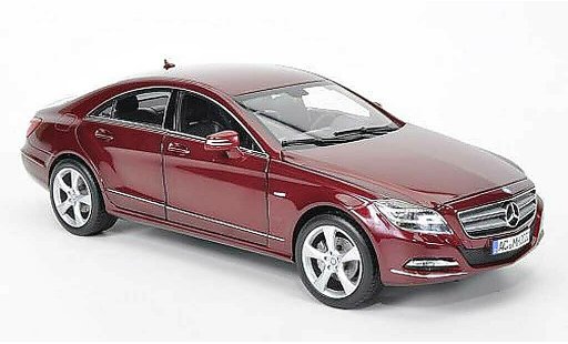Mercedes Classe CLS Base 1/18 Norev 350 CGi26 red 2010 diecast model cars