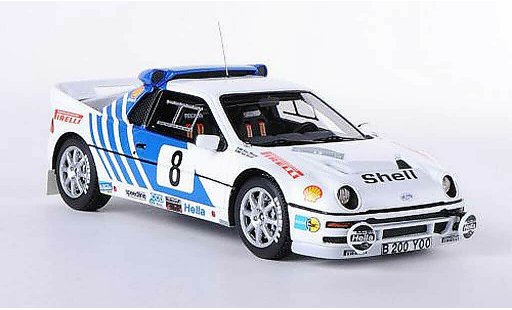 Ford RS 200 Rally 1/43 HPI No.8 K.greendel / B.Melander Sweden 1986 diecast model cars