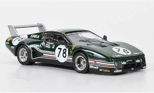 Ferrari 512 BB LM 1/43 Best No.78 O'Rourke / Down / Philips 24h Le Mans 1980 diecast model cars