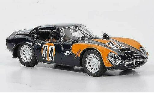 Alfa Romeo Giulia TZ2 1/43 Best No.34 O.Volontiero Misano 1973 diecast model cars