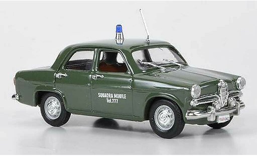 Alfa Romeo Giulietta berlina ti 1/43 Rio Squadra Mobile Police diecast model cars