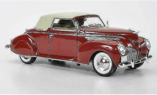 Lincoln Zephyr Base 1/18 Signature red 1939 diecast model cars