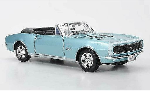 Chevrolet Camaro SS 1/18 Maisto 396 Cnvertible blue 1967 diecast model cars