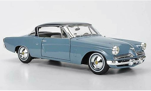 Studebaker Starliner 1953 1/18 Maisto grey/blue diecast model cars