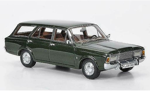 Ford Taunus 17M P7 1/43 Neo (P7b) Turnier green diecast model cars