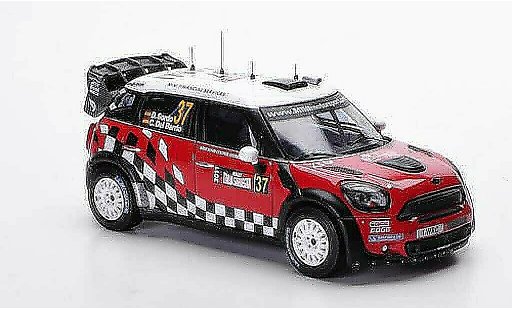 Mini Countryman JCW 1/43 IXO WRC No.37 D.Sordo / C.Del Bario Rally Sardegna 2011 diecast model cars
