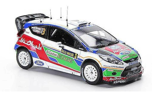 Ford Fiesta WRC 1/43 IXO No.3 M.Hirvonen / J.Lehtinen Rally Sweden 2011 diecast model cars